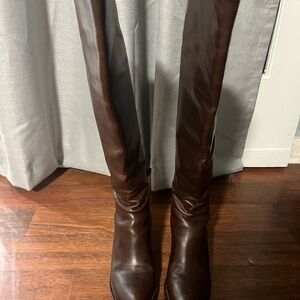 Alexander Wang Brown Over the Knee Boots